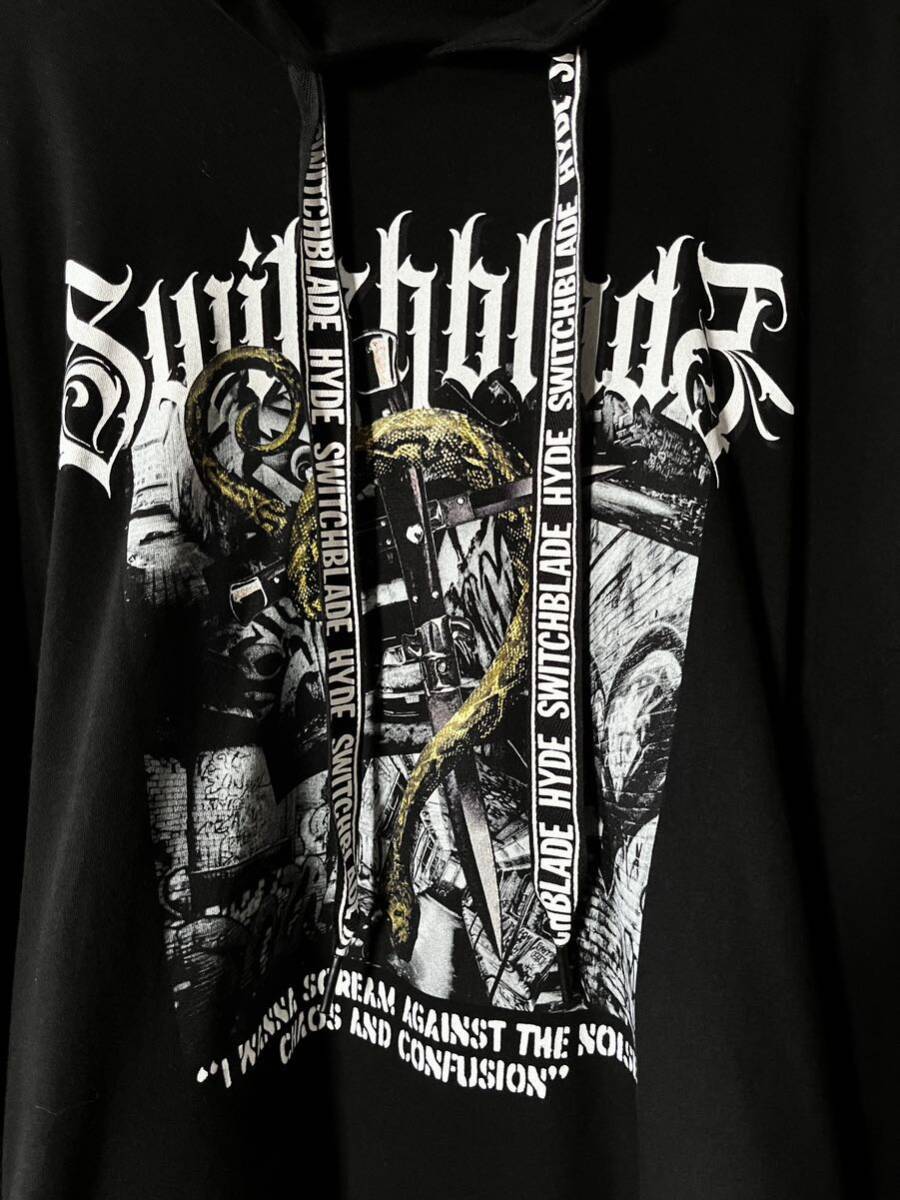 送料込み即決 SWITCHBLADE × HYDE ポンチョ Tシャツ Mサイズ スイッチ