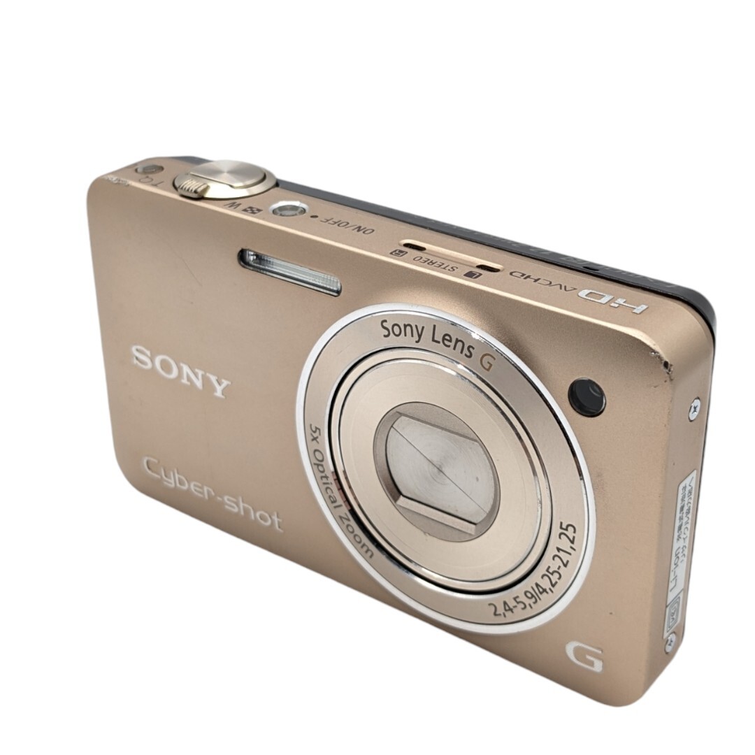 名機 SONY サイバーショット DSC-WX30｜オールドコンデジ ゴールド