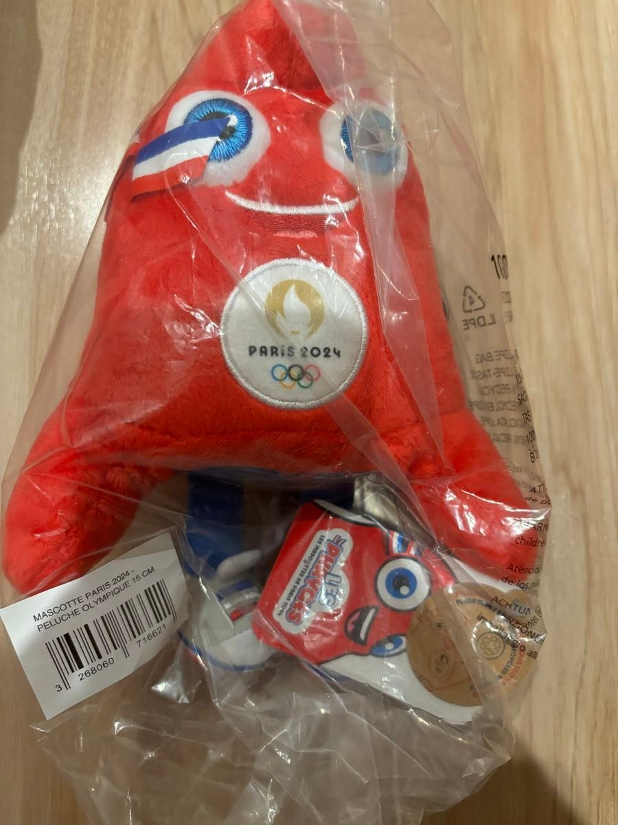 パリオリンピック 2024 フリージュ マスコット ぬいぐるみ 15cm グッズ