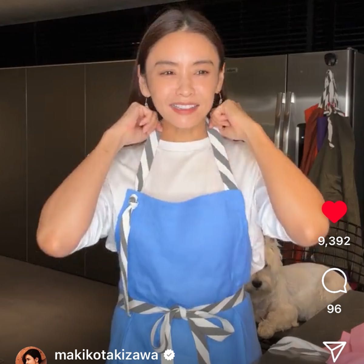 新品未使用】滝沢眞規子 たきまき タキマキ エプロン｜Yahoo!フリマ