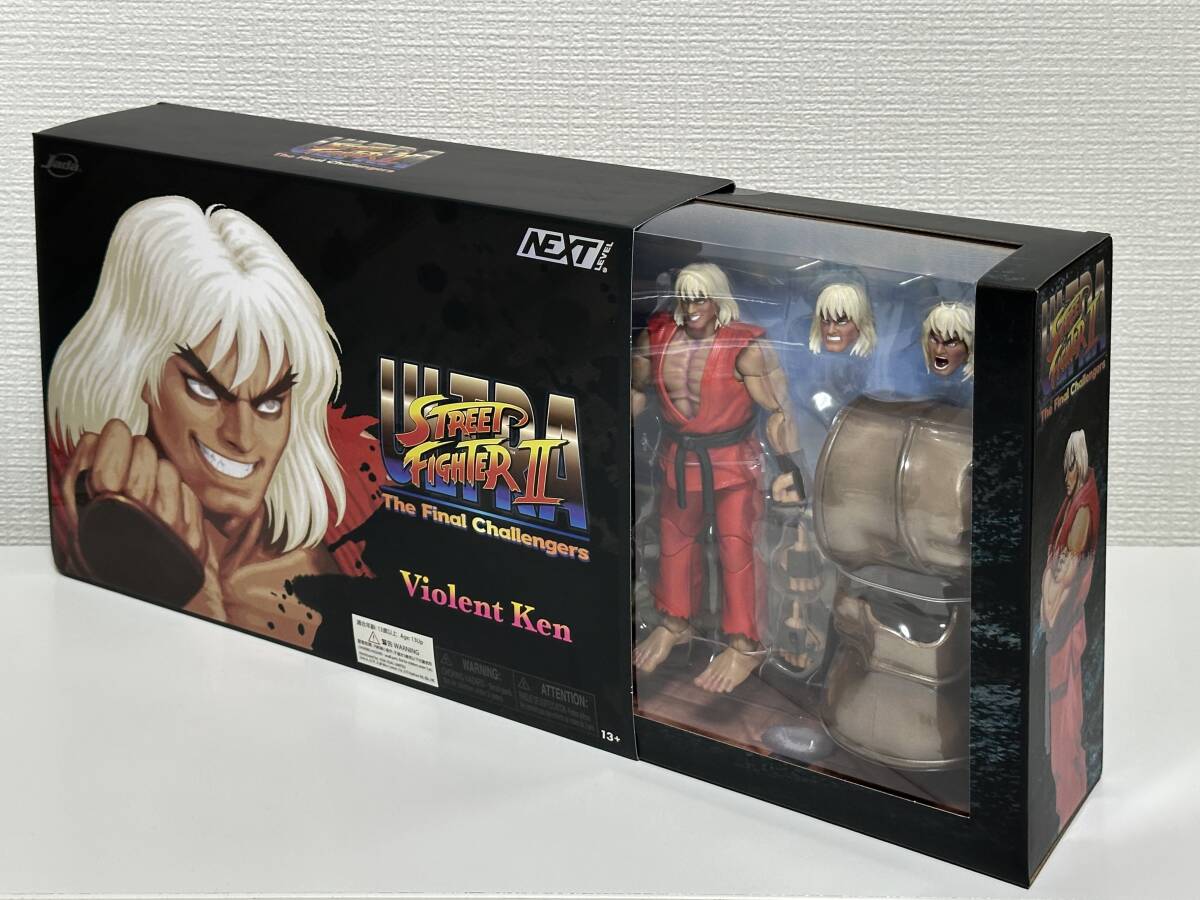 新品 未開封 Jada Toys JD35552 ストリートファイターII 洗脳ケン