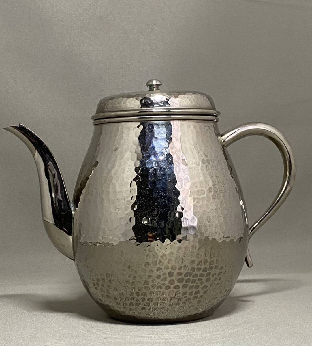 高山三松堂 鎚目銀瓶 約323g 急須 茶器 茶道具 送料無料｜Yahoo!フリマ