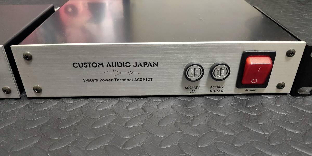 Custom Audio Japan CAJ GVCA-2 rev 3+AC0912T(パワーサプライ)+ラック