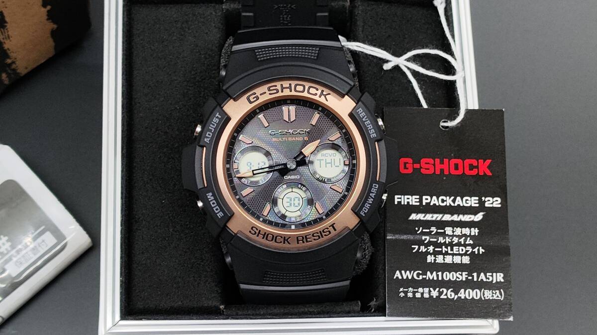 Yahoo!オークション - CASIO G-SHOCK ファイアー・パッケージ AWG-M100