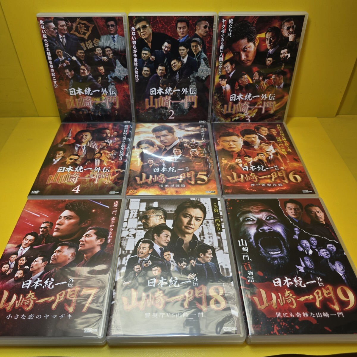 新品ケース交換済み 日本統一 全63巻+外伝+劇場版+関連作品 全91巻