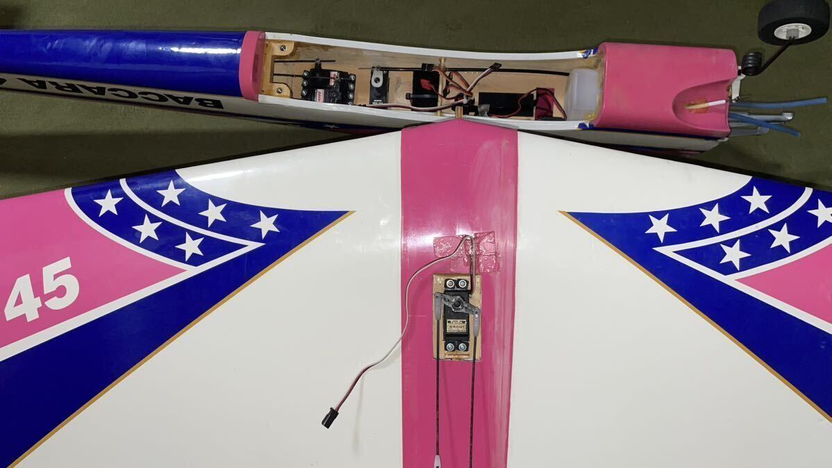 Yahoo!オークション - OK模型 EZ BACCARA 45クラス エンジンRC 飛行機