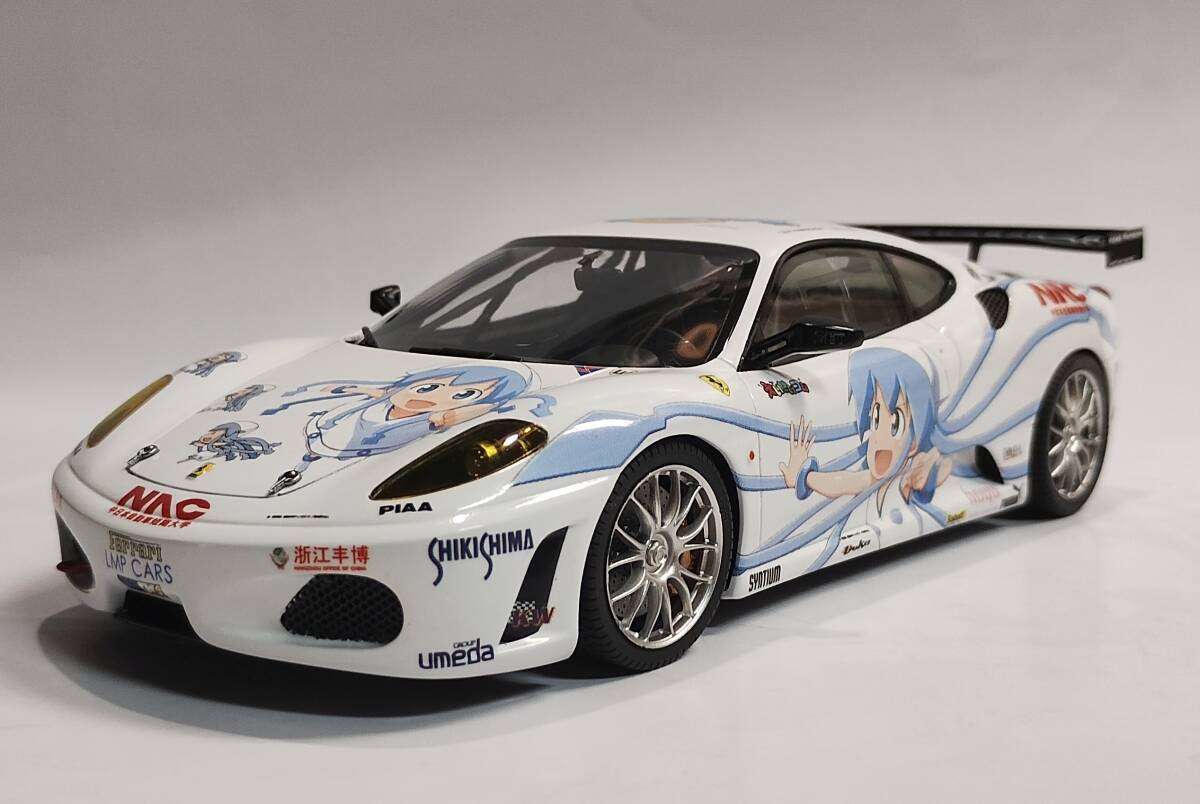 Yahoo!オークション - フジミ1/24 侵略 イカ娘/フェラーリ F430 challe