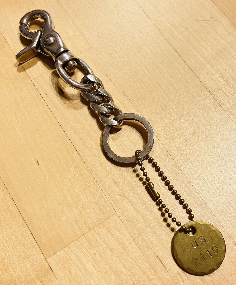 US Exclusive Simple & Plain Heavy Gauge Key Chain/Short（アス