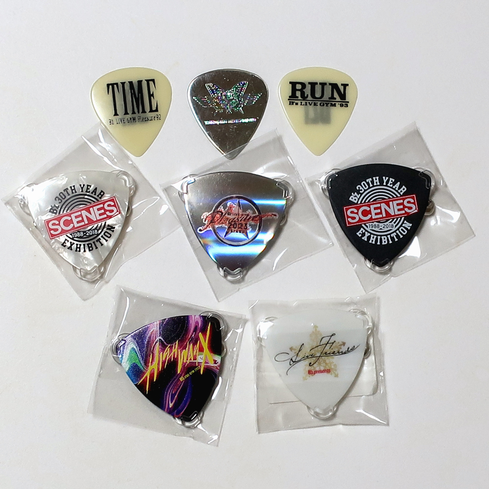 Yahoo!オークション - ピックセット B'z TIME RUN STARS SCENES Friend