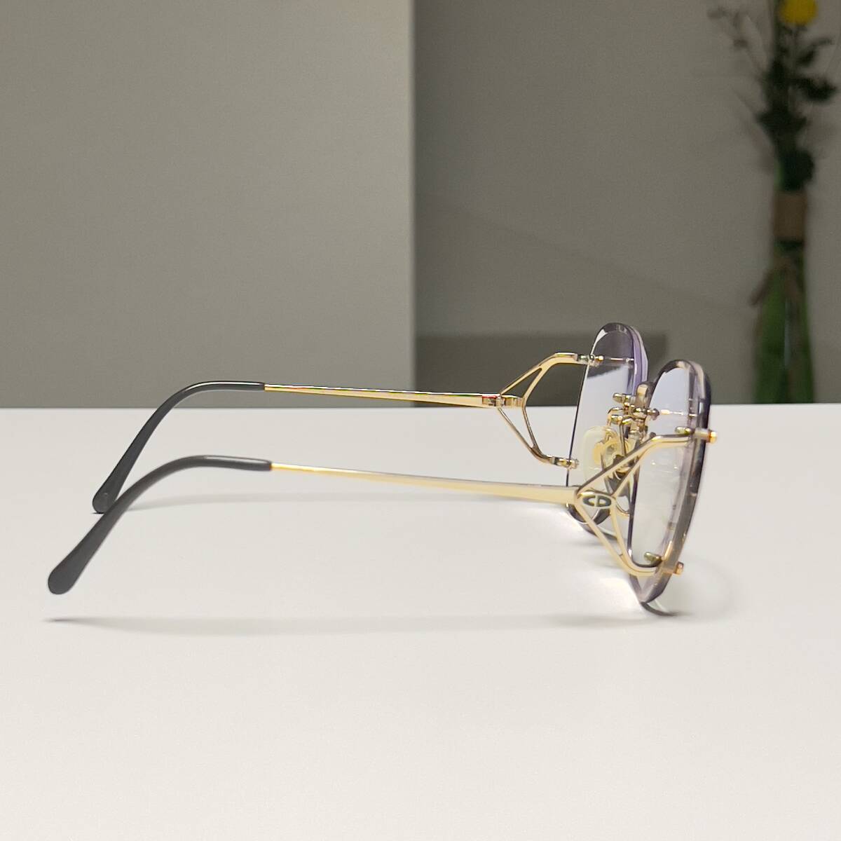 Christian Dior クリスチャンディオール 眼鏡フレーム メガネ ツー