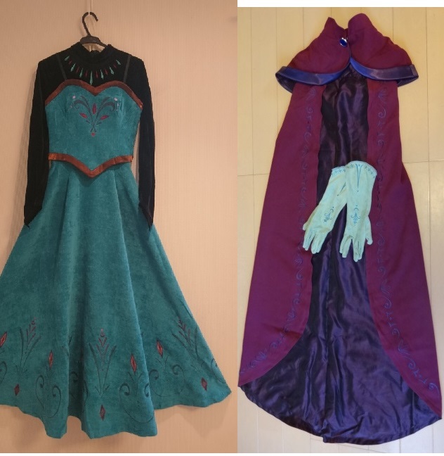 シークレットハニー アナ雪 エルサ戴冠式 SET ＆ティアラ コスプレ