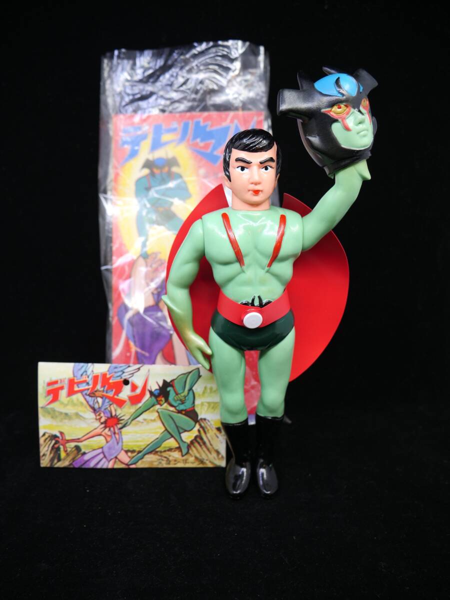 Yahoo!オークション - レア 当時物 パチ デビルマン 面取れ ソフビ（マ