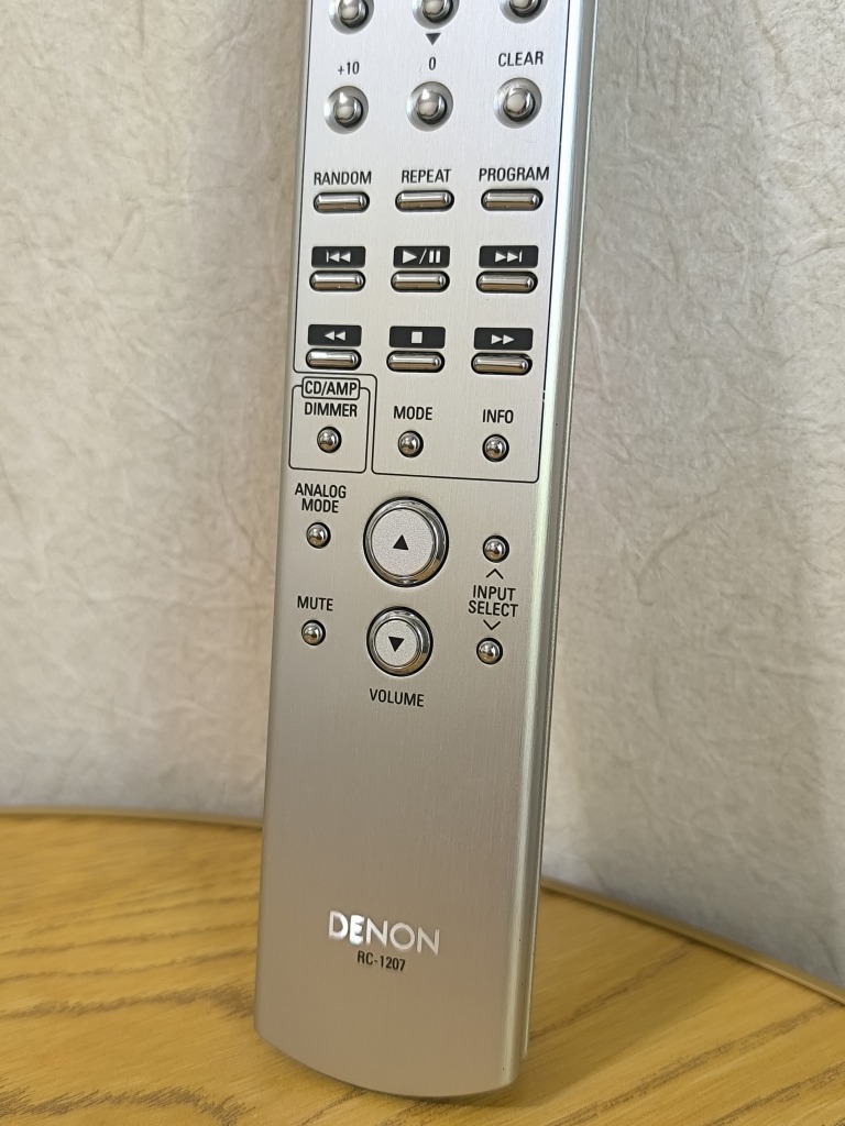 DENON/デノン DCD-2500NE PMA-2500NE用 オーディオ リモコン RC-1207