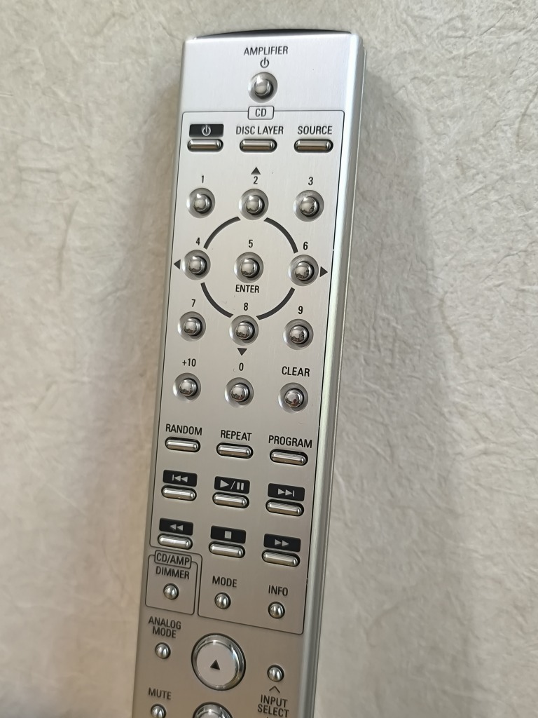 DENON/デノン DCD-2500NE PMA-2500NE用 オーディオ リモコン RC-1207