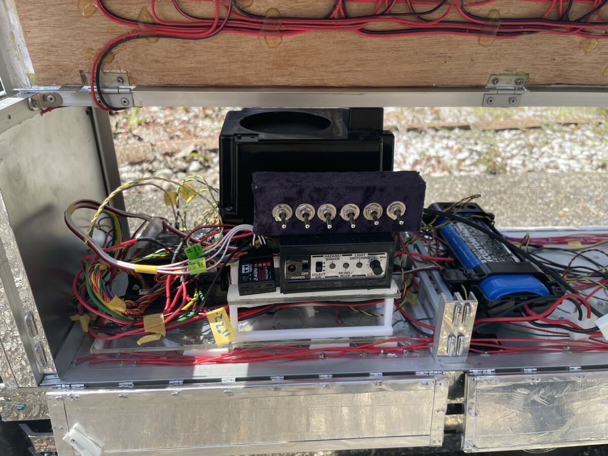 Yahoo!オークション - 1/14デコトララジコン 自作品ムネトラタミヤフル