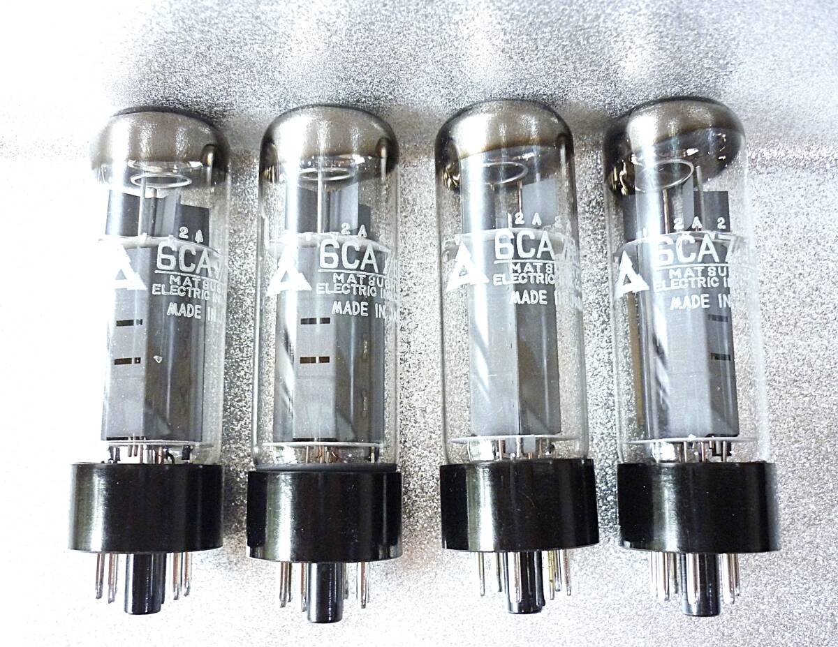Yahoo!オークション - 真空管 松下電工 6CA7(EL34) 4本セット