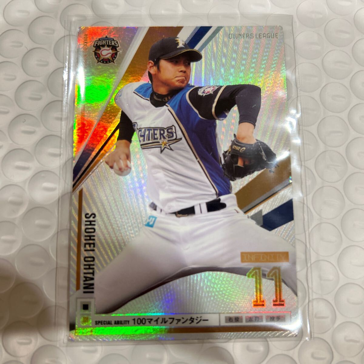 大谷翔平 オーナーズリーグカード 11 大谷翔平 プロ野球オーナーズ