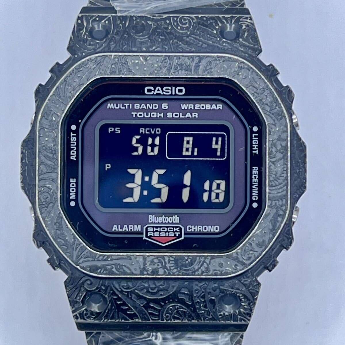 新品 G-SHOCK GW-B5600HR-1JF メタルカスタム ペイズリー｜Yahoo