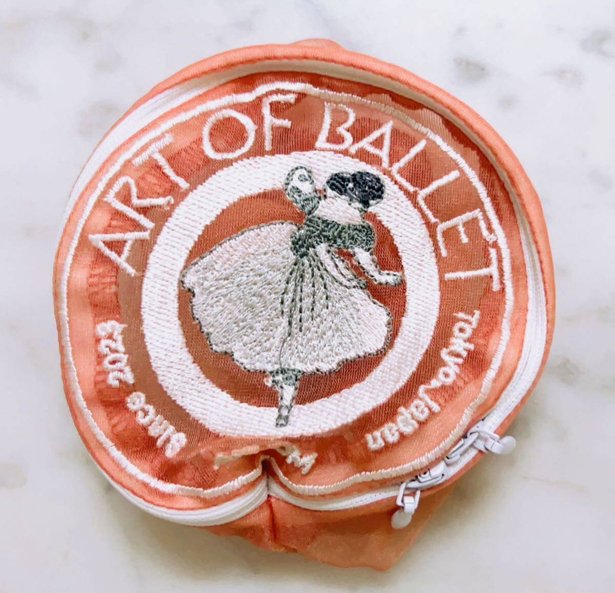 ブリジットタナカ×APLOM コラボ バレリーナ オーガンジー ポーチ