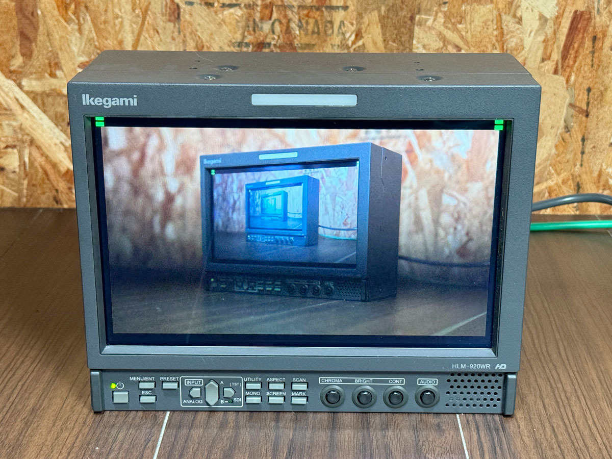 Yahoo!オークション - IKEGAMI 9型液晶HDモニター HLM-920WR