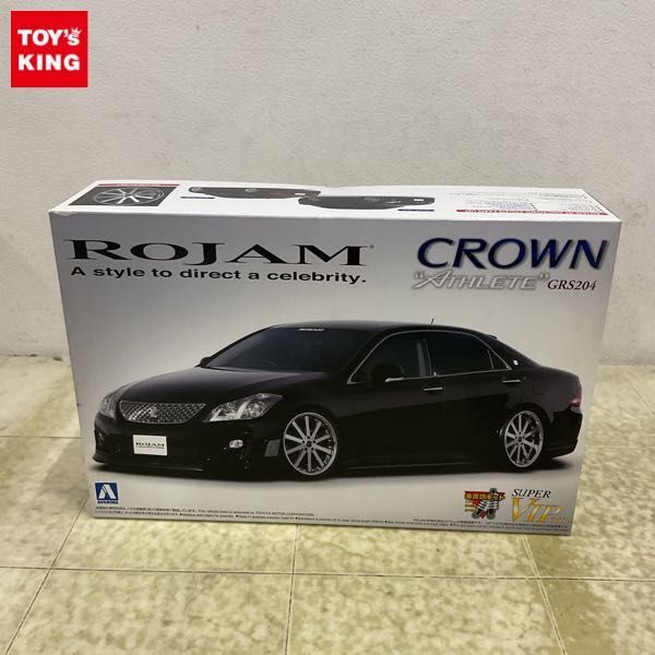 1円〜 アオシマ 1⁄24 ロジャム IRT 200クラウン アスリート、ホンダ