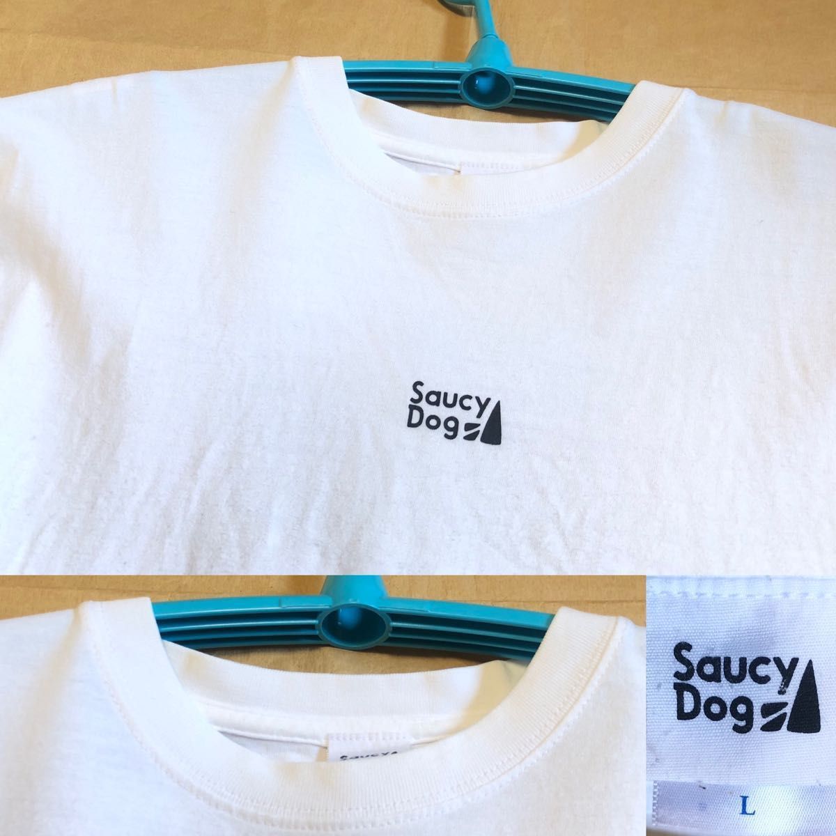 Saucy Dog Tシャツ L 白 サウシードッグ バンド グッズ｜Yahoo!フリマ