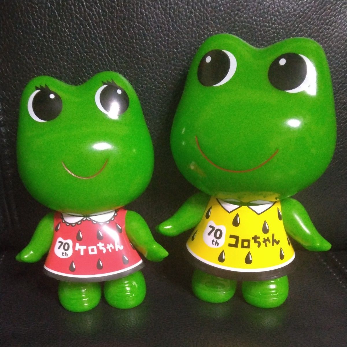 ケロちゃん コロちゃん 70周年記念 限定品 ソフビ コーワ 貴重