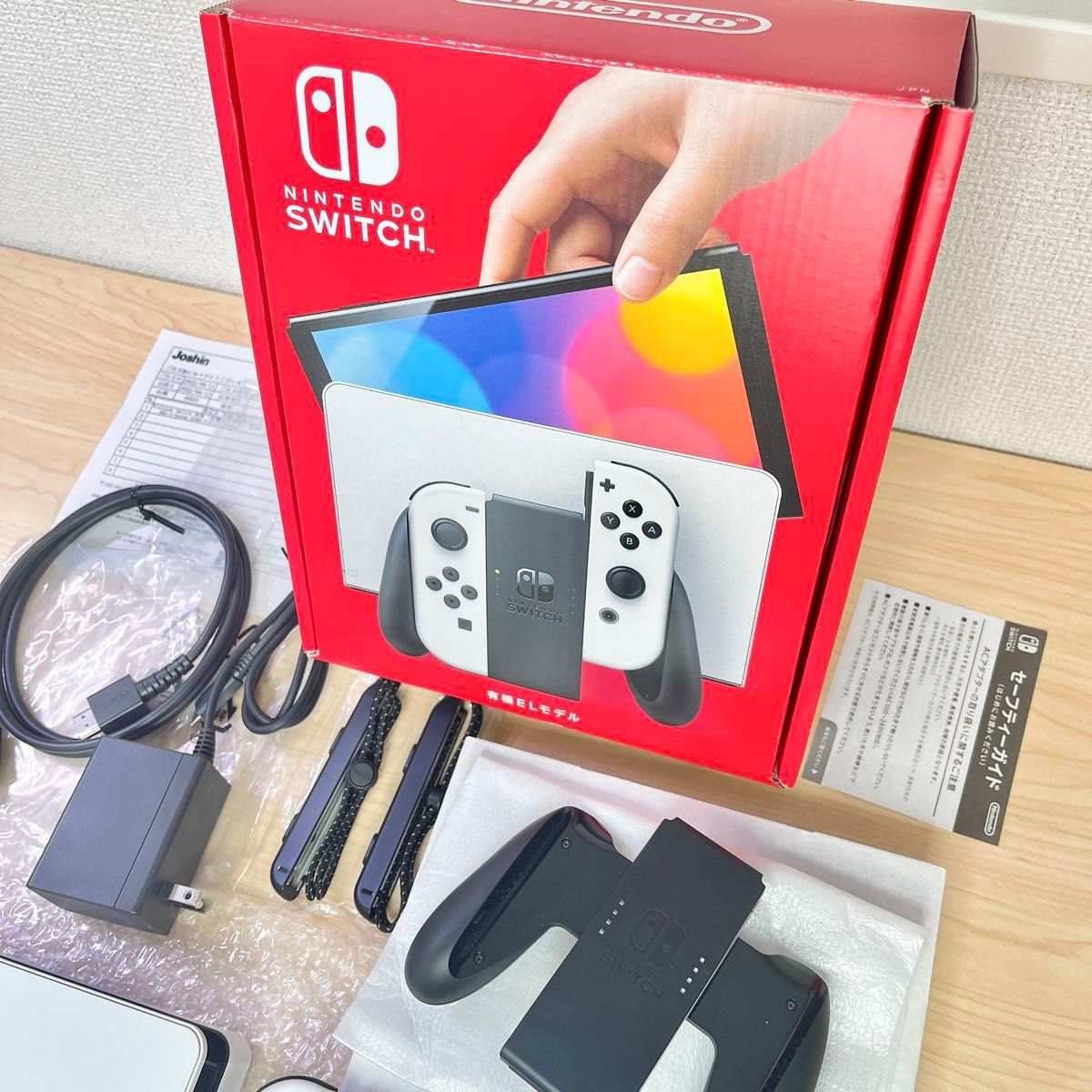 美品・完品】 Nintendo Switch本体 有機ELモデル JCホワイト｜Yahoo