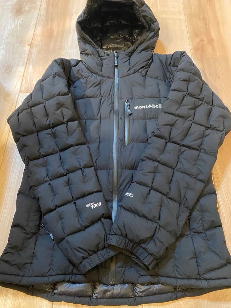 当日または翌日発送】 モンベル イグニスダウン パーカ ブラック S