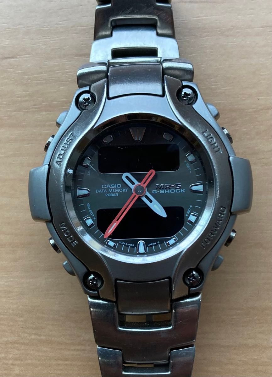 CASIO G-SHOCK MRG-130T チタンモデル 不動部品取り ジャンク カシオ