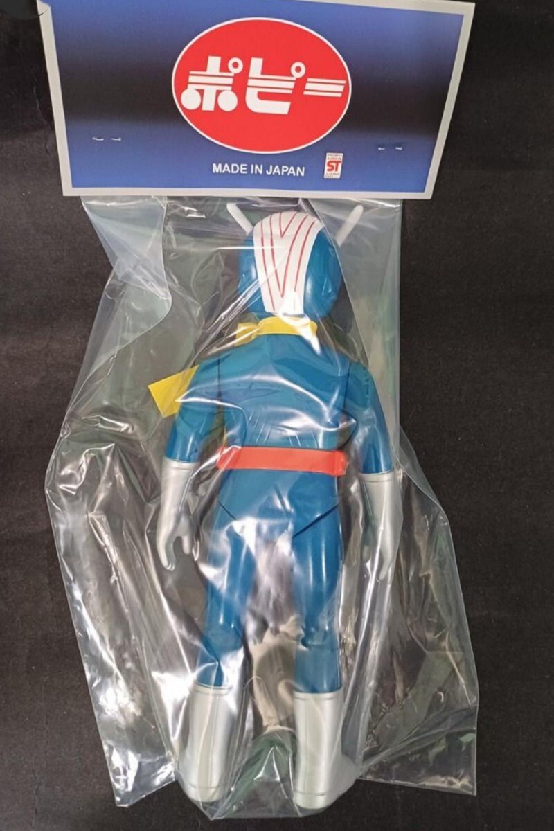 海外版 ライダーマン ソフビ人形 仮面ライダー激罕 高27cm 檢 ライダー