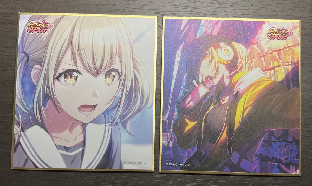 プロセカ 小豆沢こはね ミニ色紙コレクション 第9弾A 君と歌う、桜