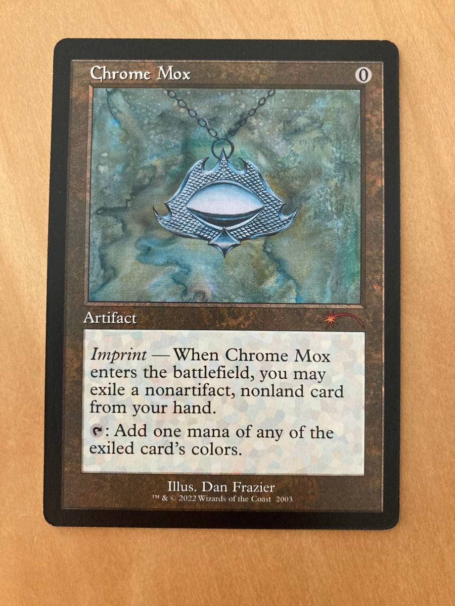 金属モックス 旧枠 Chrome Mox 英語 secret lair 30th 金属モックス 旧