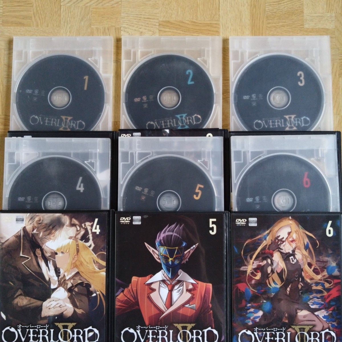オーバーロード 1期＋2期＋3期 DVD 18枚 全巻セット