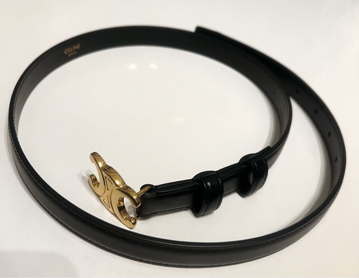 極美品 CELINE セリーヌ スモールトリオンフベルト セリーヌベルト