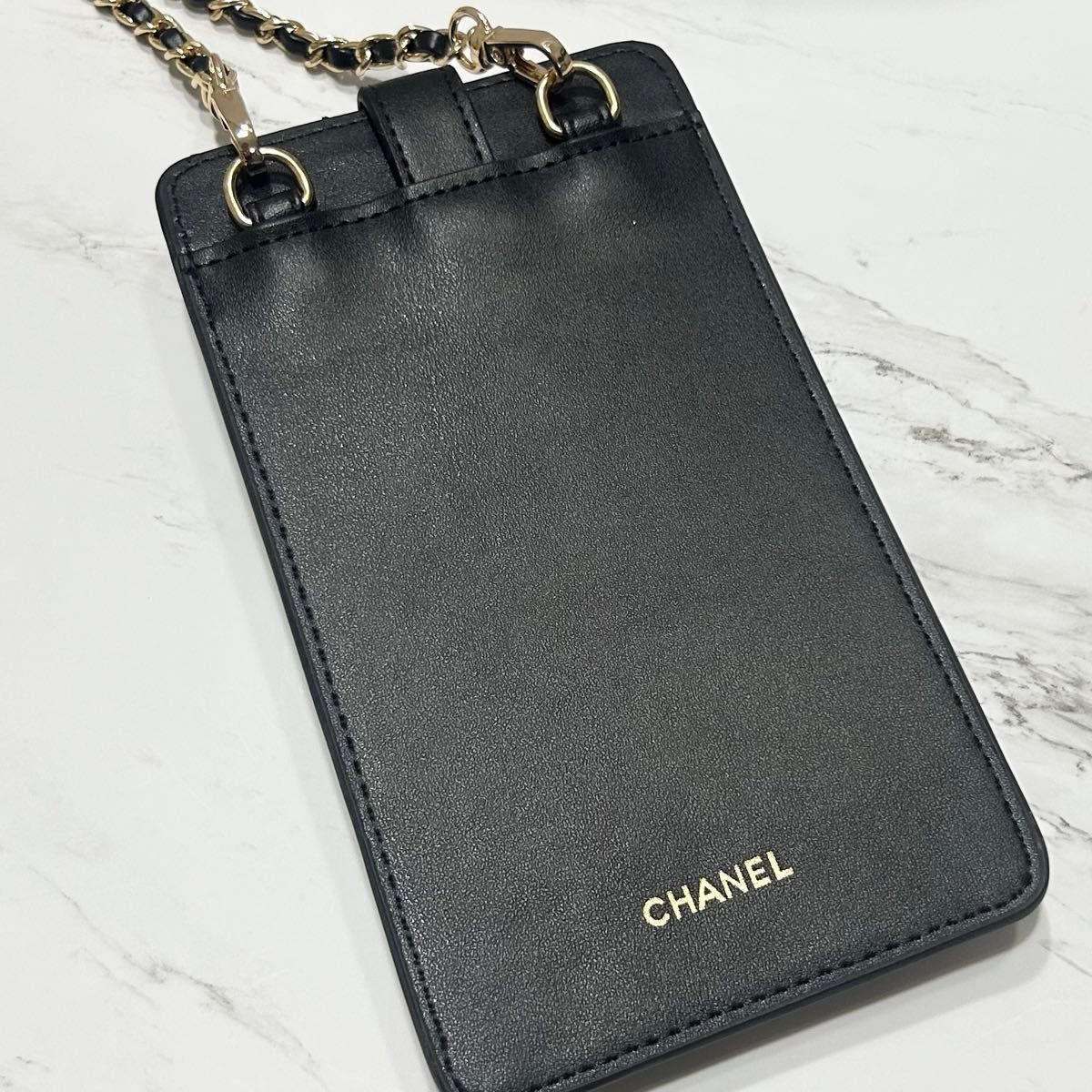 新品箱付【CHANEL】ノベルティ ココクラッシュ ポーチ ブラック