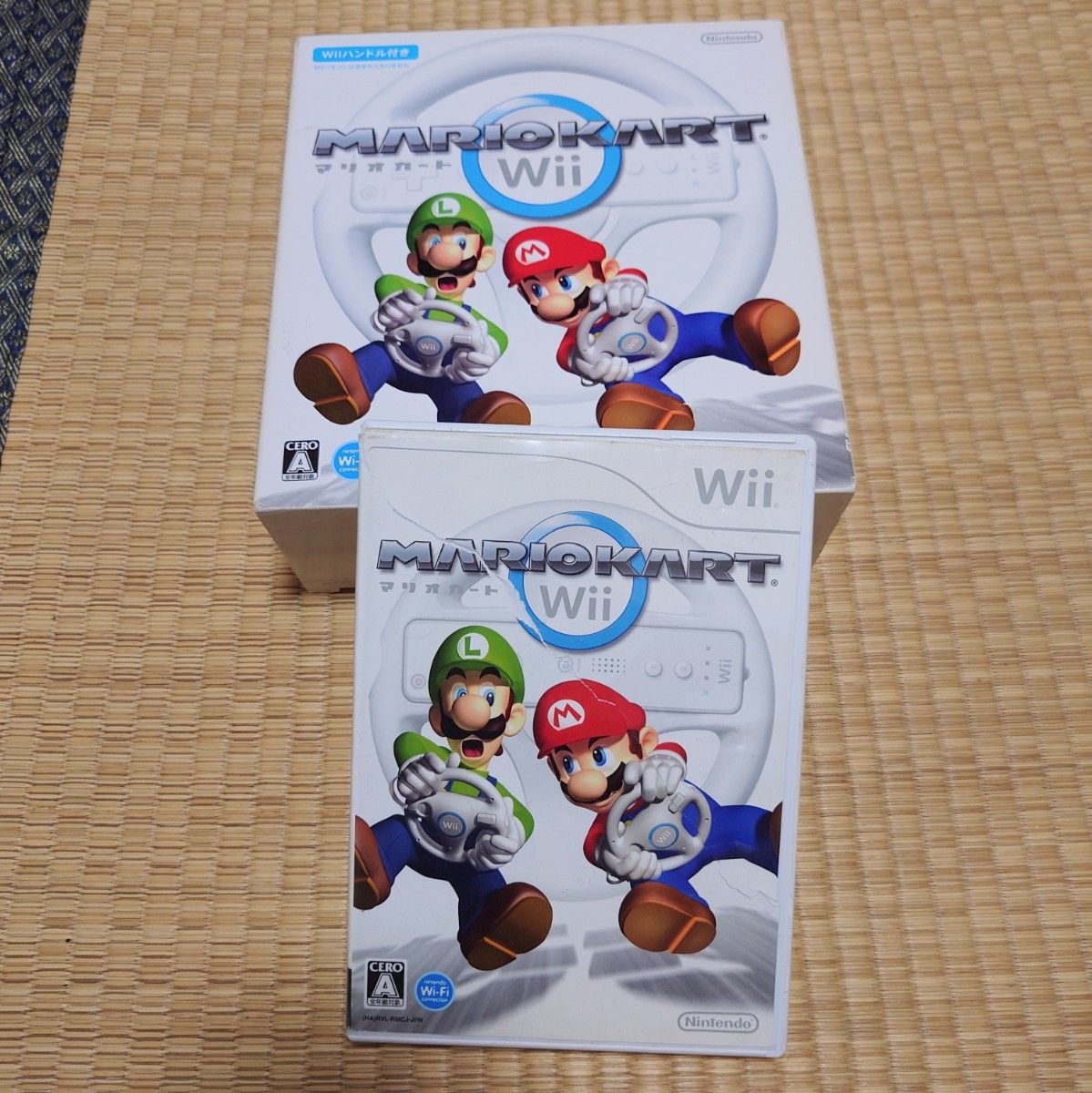 Wii マリオカート マリオカートWii ソフトセット ハンドル ニュー
