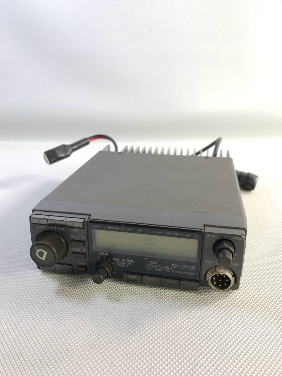 IC-2400D デュアルバンドFMトランシーバー 114/50/35w機 IC-2400D
