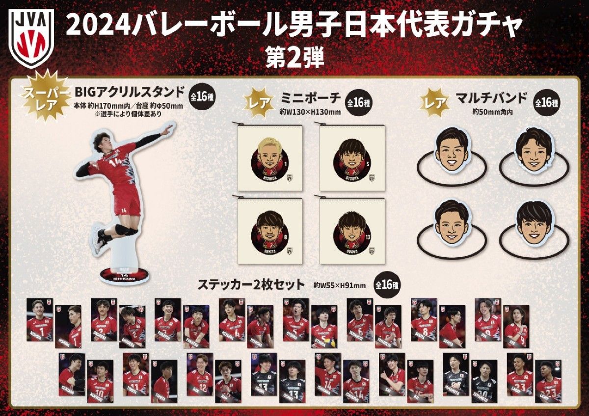 バレーボール男子日本代表 モバガチャ第二弾 小川智大｜Yahoo!フリマ