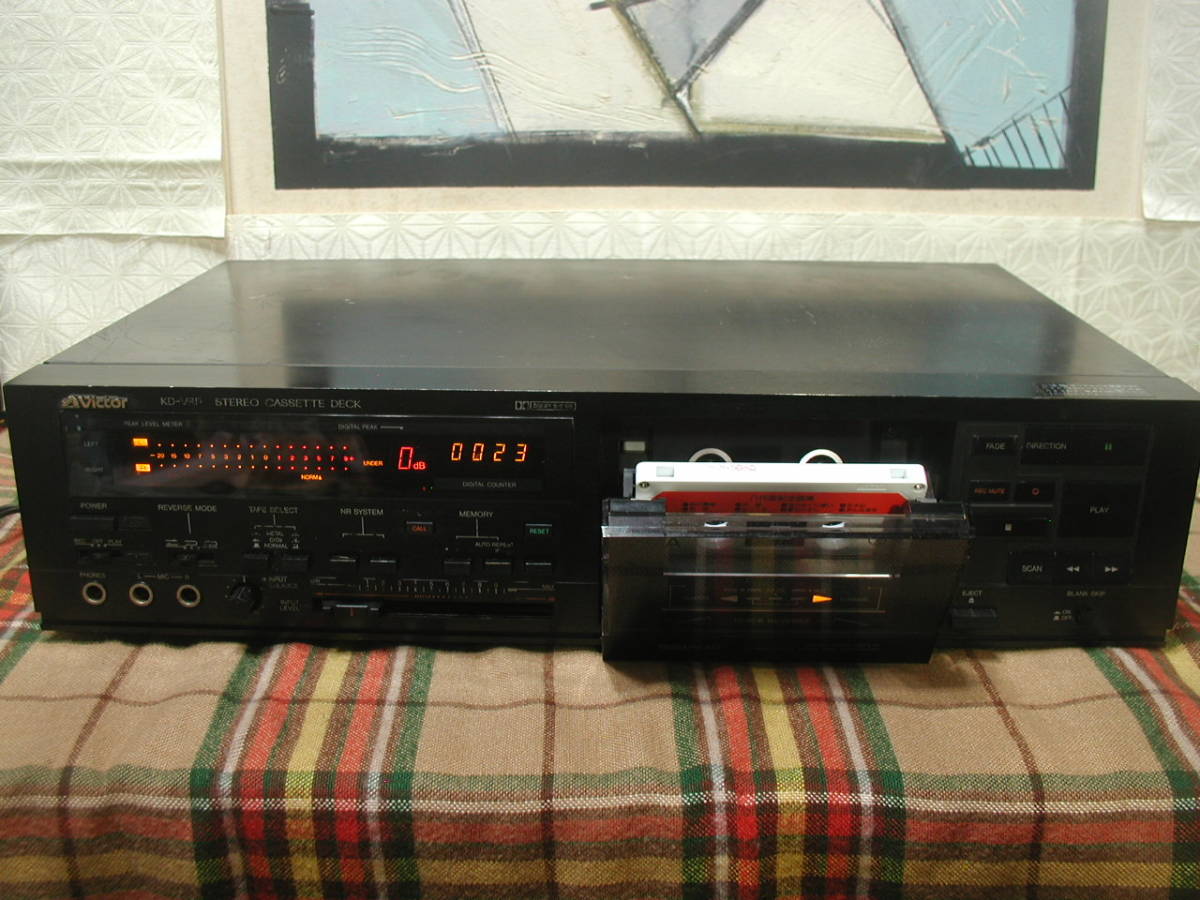 Yahoo!オークション - ビクター KD-VR5 カセットデッキ 動作しました