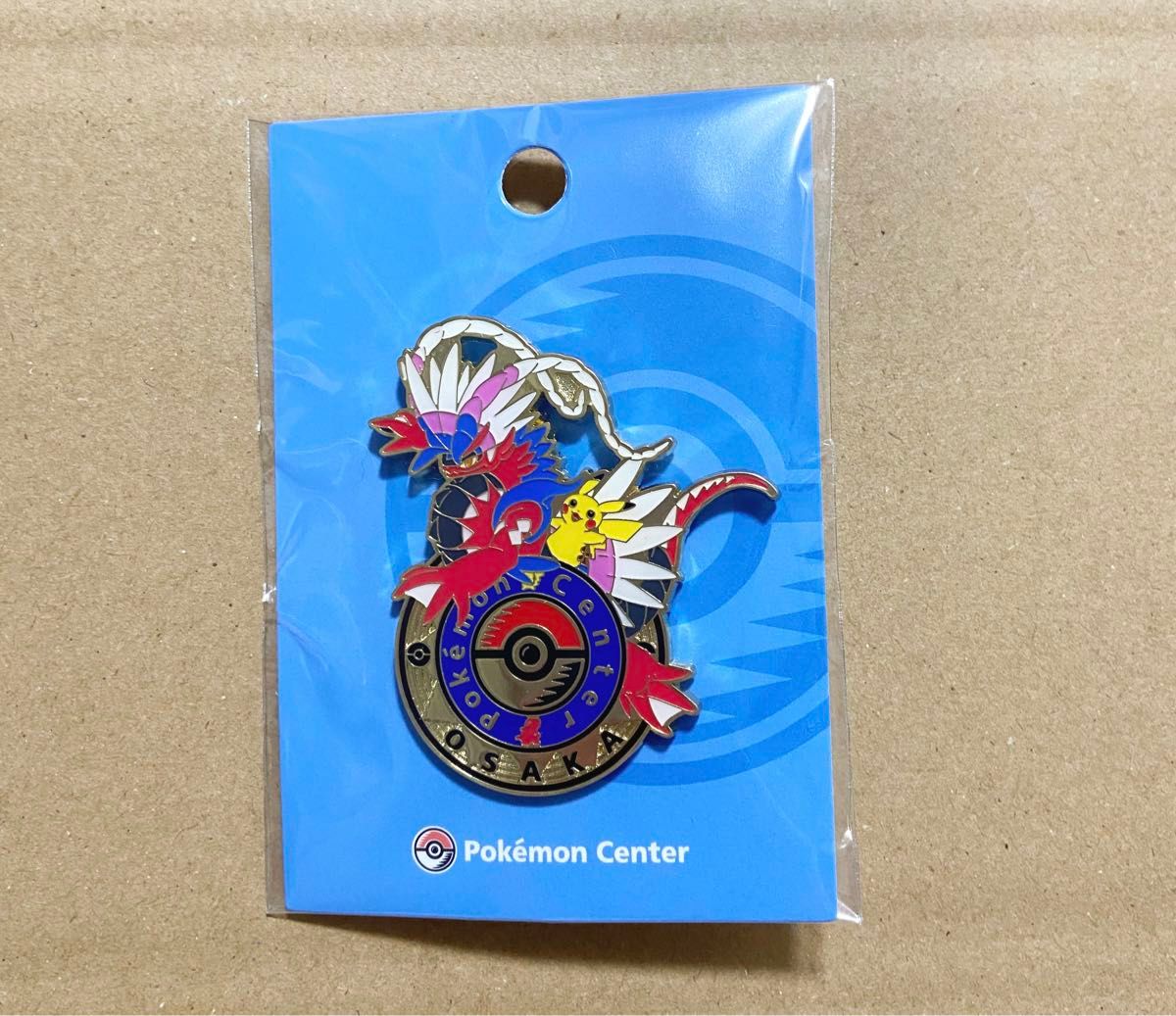 新品 ロゴピンズ ポケモンセンターオーサカ&オーサカDX ピカチュウ