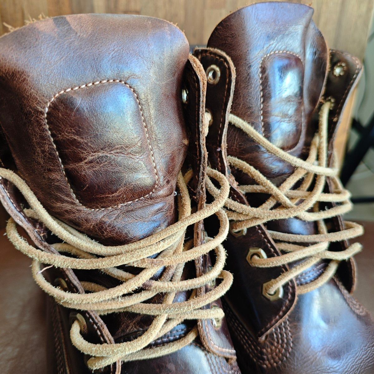 激シブ Timberland ティンバーランド 本革ワークブーツ27 5cm 6746R