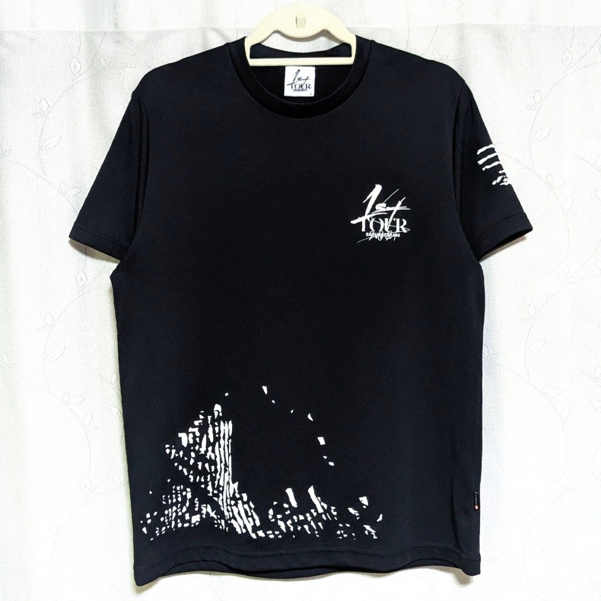 レア 美品 櫻坂46 スタッフ用 Tシャツ 黒L 非売品 支給品 1st TOUR