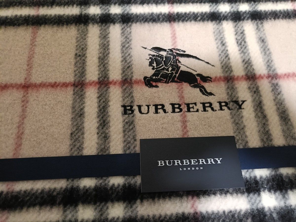 希少 BURBERRY バーバリー ウール毛布｜Yahoo!フリマ（旧PayPayフリマ）