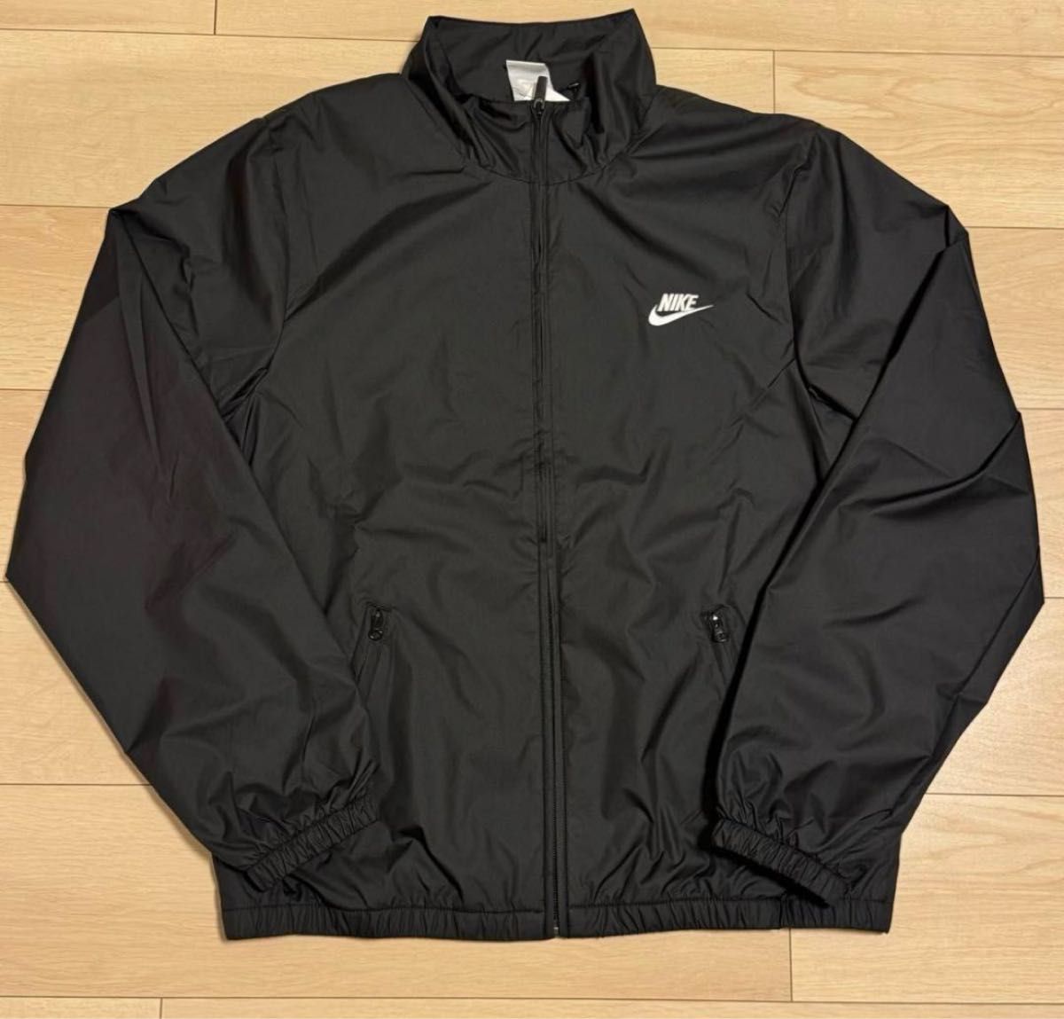 新品 ナイキ ビッグスウッシュ ウーブンジャケット レインボー刺繍ロゴ