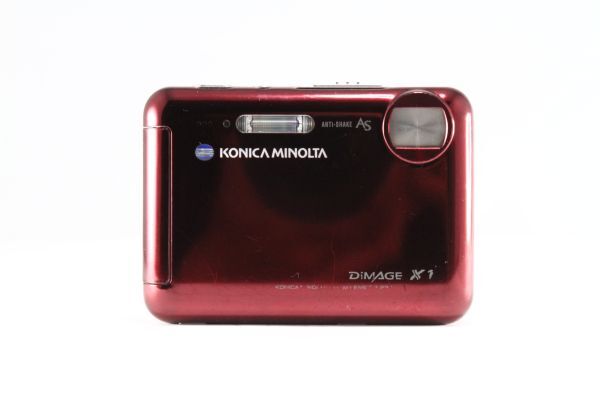 KONICA MINOLTA DiMAGE X1 ワインレッド