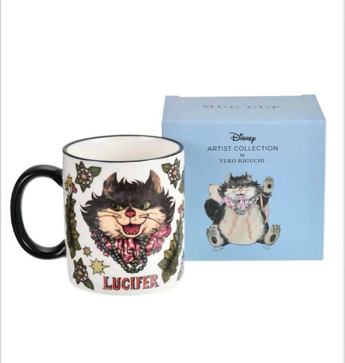 新品】ディズニー ヒグチユウコ ルシファー マグカップ ディズニー