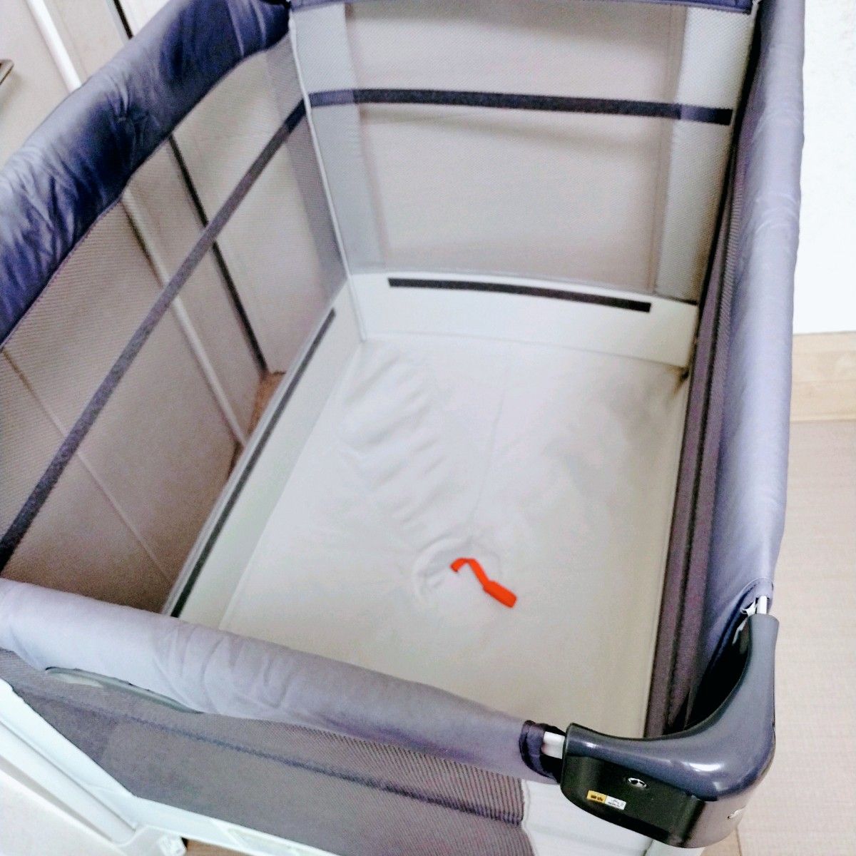 極美品】Aprica アップリカ ココネルエアー AB クマ刺繍 コンパクト