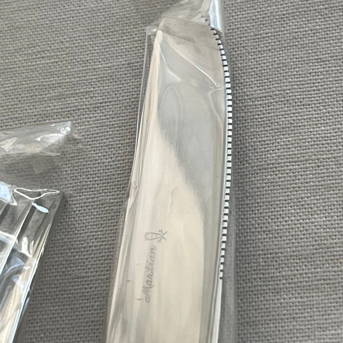 マーシャン スカンジナビア 金彩 ディナーカトラリーセット ナイフ