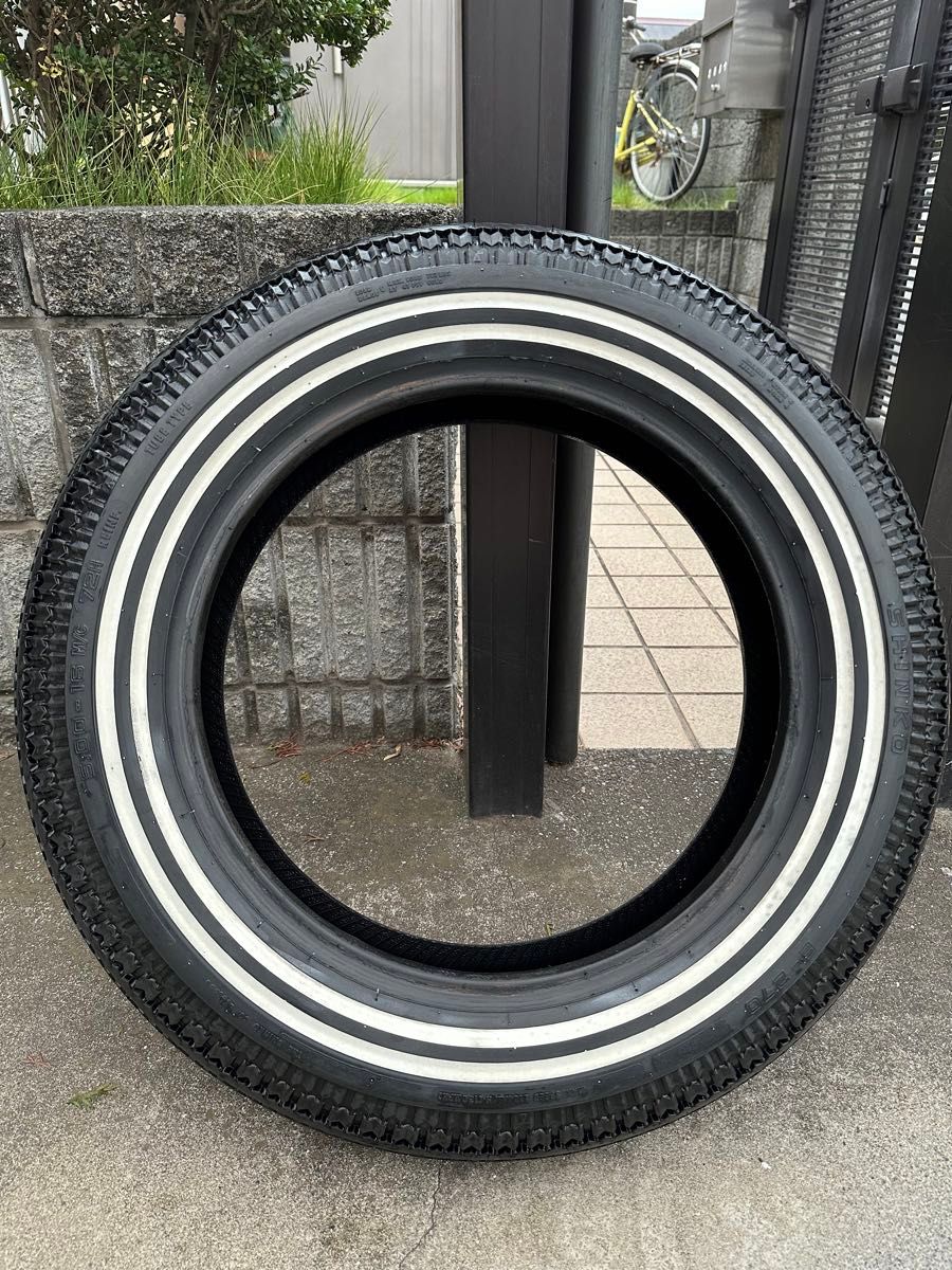 ホワイトリボン タイヤ シンコー ハーレー ソフテイル ツインカム エボ